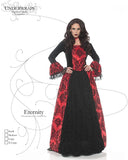 UNDERWRAPS Women's Eternity Vampire Queen Ball Gown - Small