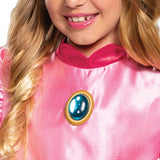 Girl's Super Mario Classic Princess Peach Costume