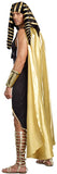 Dreamgirl Mens King of Egypt King Tut Costume, Gold, Medium (38-40) - 2X-Large (50-52)