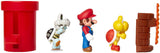 SUPER MARIO Nintendo Dungeon 2.5” Figure Multipack Diorama Set with Accessories