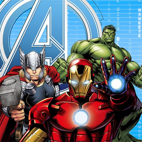 Hallmark Avengers Assemble Lunch Napkins (16)