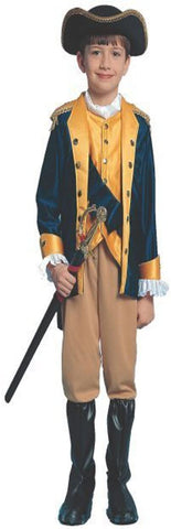 Kids Patriot Costume - Child Size Large 12-14 - (RUNS VERY SMALL See Notes, does not include weapon)