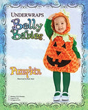 Underwraps Toddler's Halloween Pumpkin Belly Babies Costume