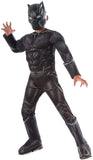 Black Panther Deluxe Muscle Child Costume Large 12-14