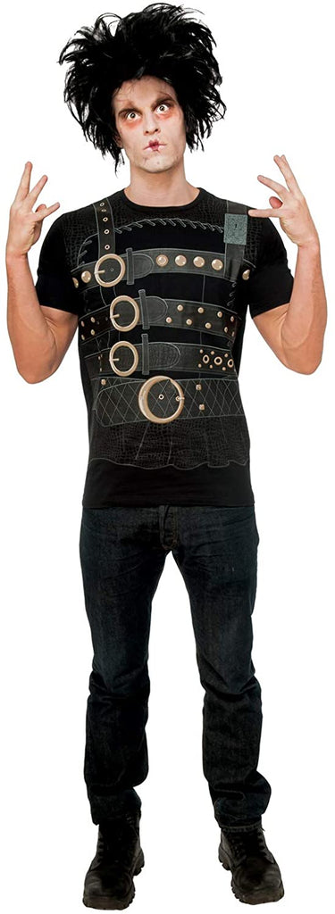 Rubie's Men's Edward Scissorhands Costume Shirt X-Large Black