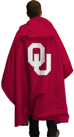 Coleman NCAA Oklahoma 3 in 1 Rain Poncho