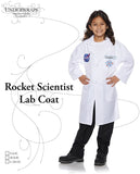 UNDERWRAPS Kid's Children's Rocket Scientist Lab Coat Costume Childrens Costume, Multi, Large