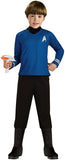 Rubie's Star Trek Blue Shirt- Deluxe Child Costume