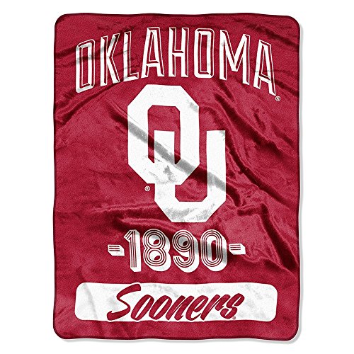 Northwest Oklahoma Sooners 1890 Plush Throw Blanket - 46 x 60 inches