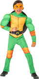 InSpirit Designs Teenage Mutant Ninja Turtles Kids Mutant Mayhem Movie Michelangelo Costume | Officially licensed | Cosplay costume | Group costume | Theatrical costume, SM