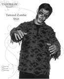 UNDERWRAPS Women's Poncho with Metallic Spider Web Design
