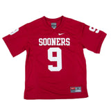 Oklahoma Sooners Kids Jersey in Crimson (10-12)