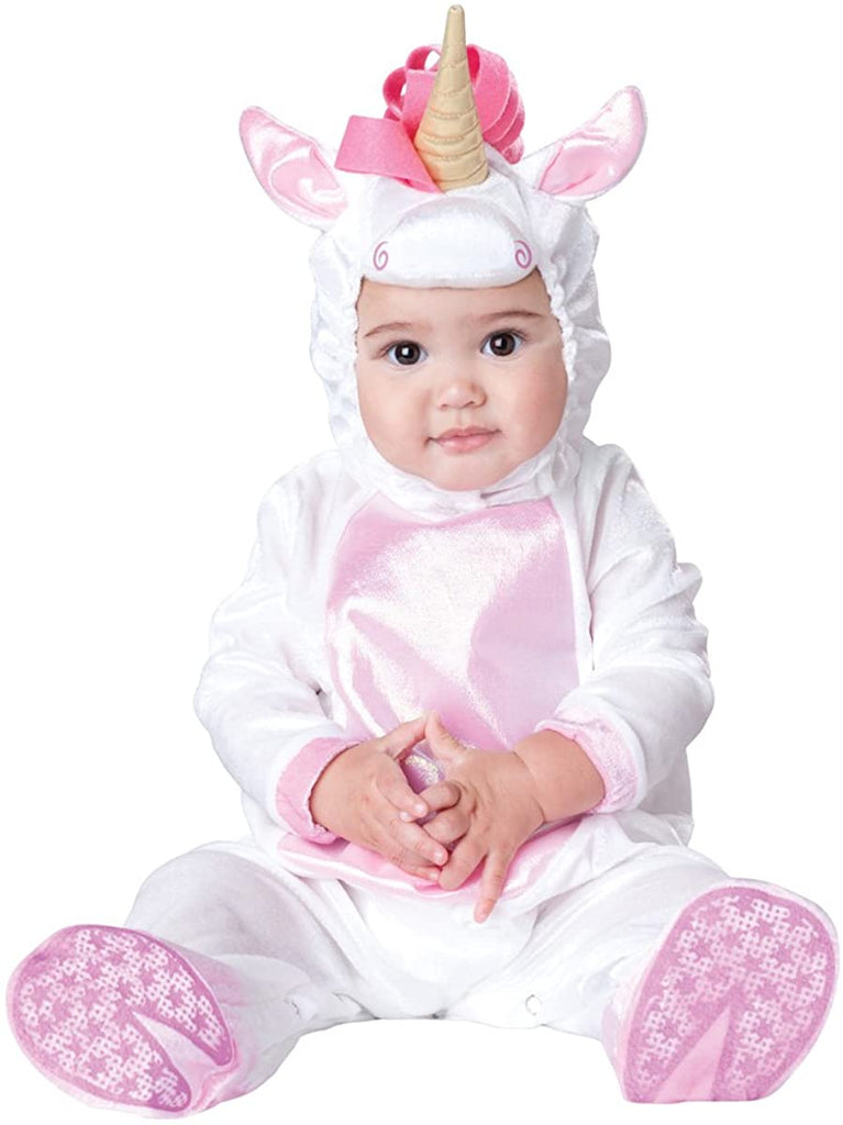 InCharacter Costumes Baby Girls' Magical Unicorn Costume, White/Pink, Medium