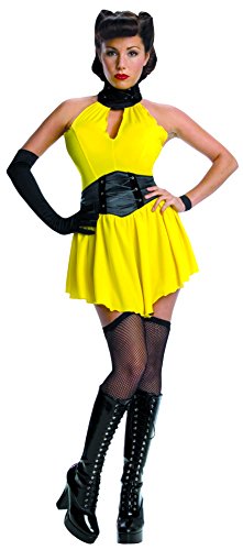 Secret Wishes Women's Warner Brothers Watchmen, Adult Sally Jupiter Costume, Yellow/Black, X-Small