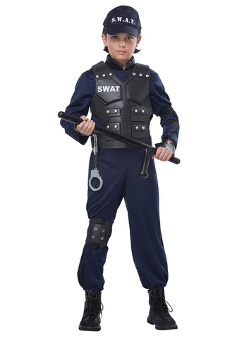 Child Junior SWAT Costume Large