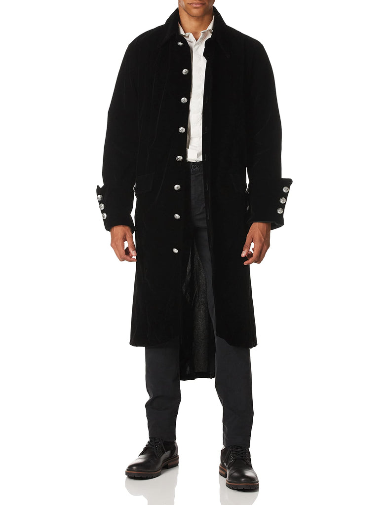 Charades Men's Treasure Island Pirate, Black, Medium