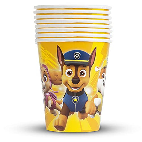 Unique Industries Paw Patrol 9 oz. Cups (8), multicolor, one size (77426)