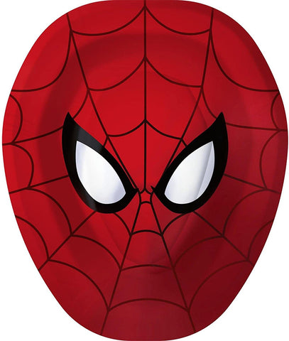 Hallmark Marvel Ultimate Spider-Man Spider Hero Dream Party Dinner Plates 8 Count