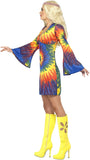 Smiffy's 1960s Tie-Dye Hippie Adult Costume