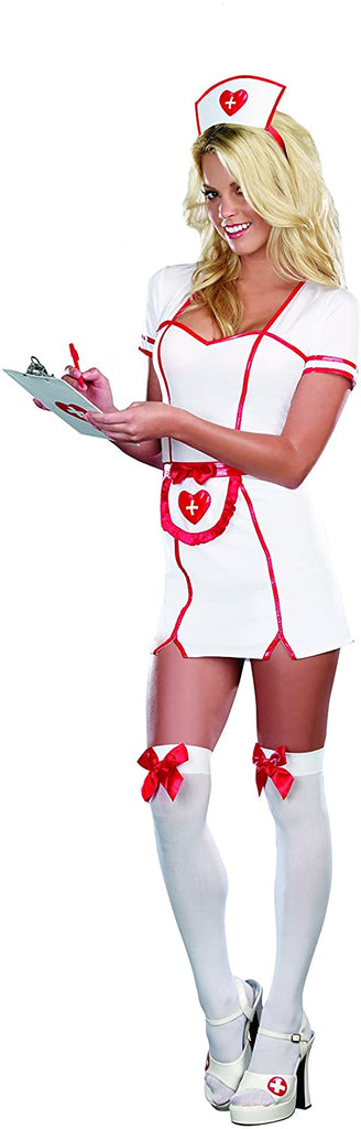 Dreamgirl Alexa Women's Sexy R.eally N.aughty Nurse Costume