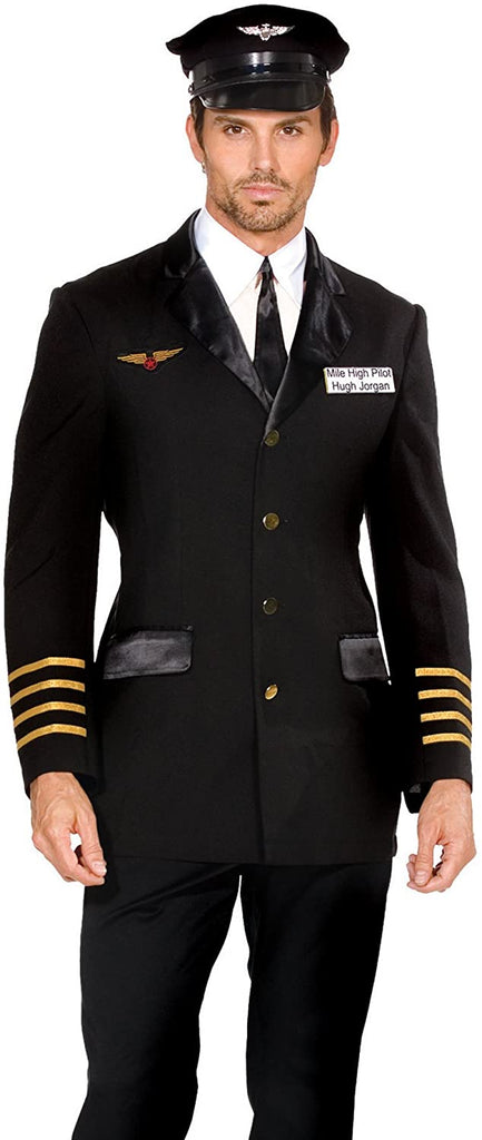Hugh Jorgan Mile High Pilot Adult Costume (Large)