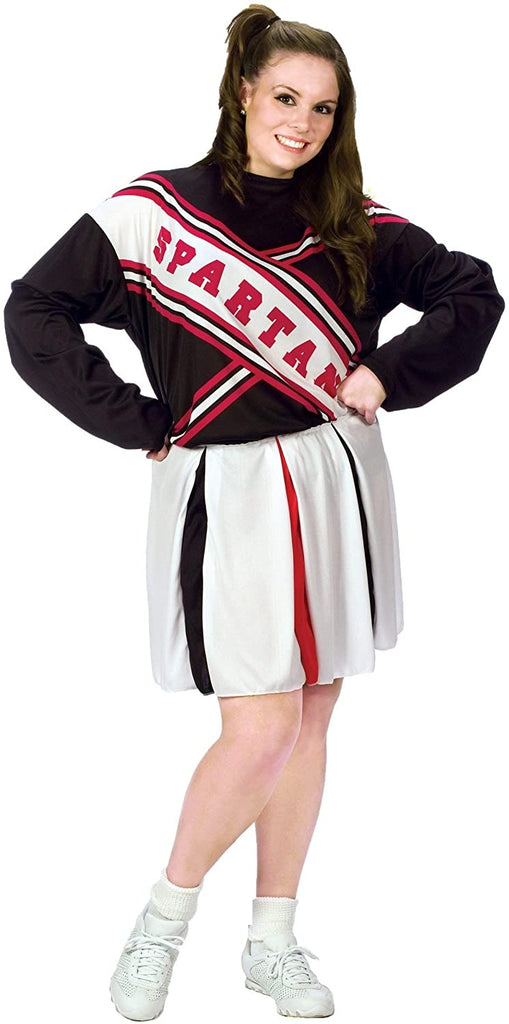 SNL Spartan Cheerleader Costume - Plus Size 1X/2X - Dress Size 16-22
