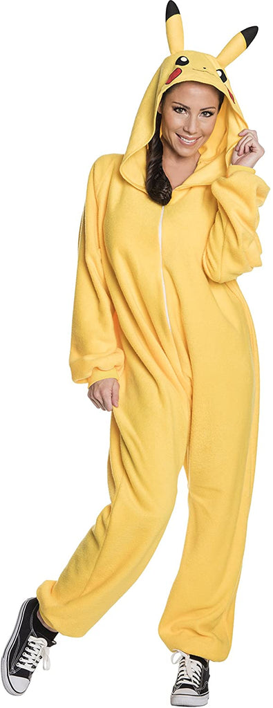 Rubie's Adult Pokemon Pikachu Costume Jumpsuit – Fantasia Inc.