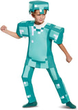 Deluxe Minecraft Armor Kids Costume