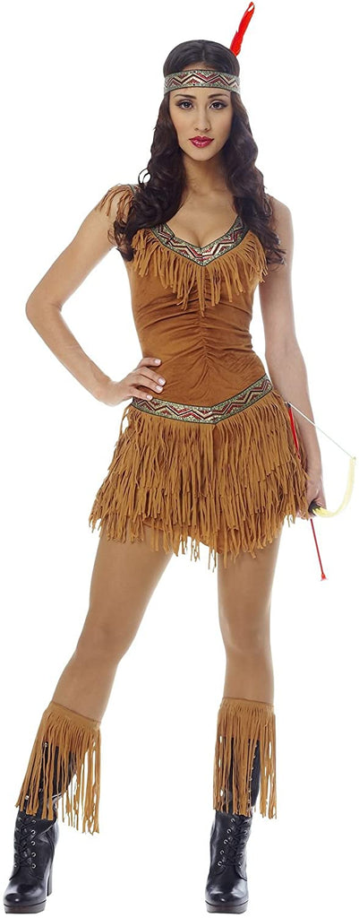 ladies native american fancy dress American Indian Woman's Costume