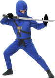 Charades Child's Ninja Avenger Costume, Blue