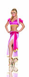 Delicious womens 3 Wishes Adult Costume, Pink, Medium