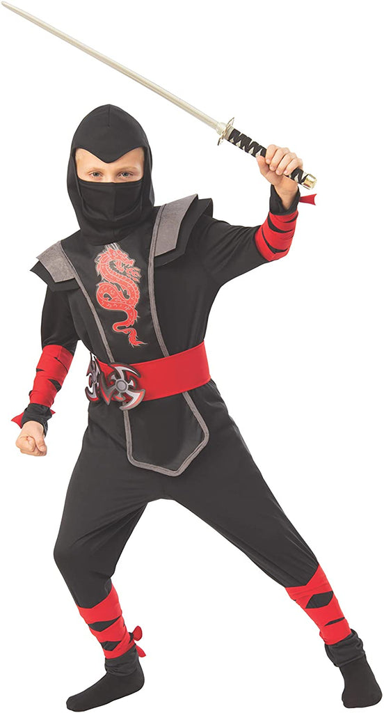 Red Ninja Costume for Kids