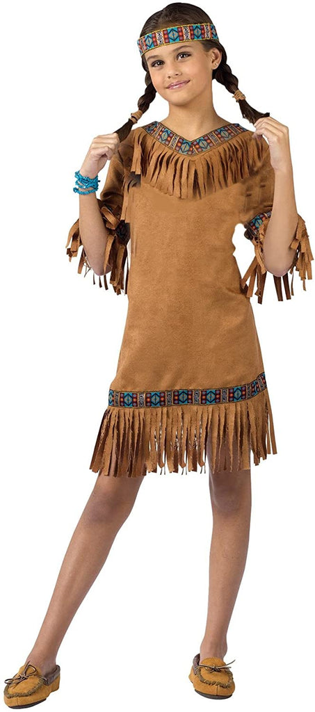 Fun World Girls Native American Indian Girl Costume