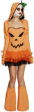 Smiffys Fever Pumpkin Costume Tutu Dress