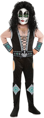 Rubies Costumes 211455 KISS - Catman Deluxe Child Costume - Black - Medium