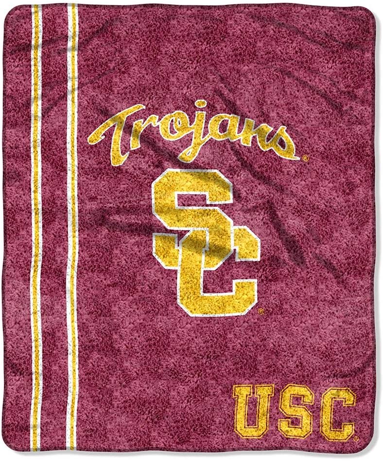 USC Trojans "Jersey" Sherpa Throw Blanket, 50" x 60"