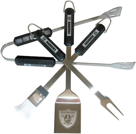 NFL 4-Piece Barbecue Set, One Size Fits All