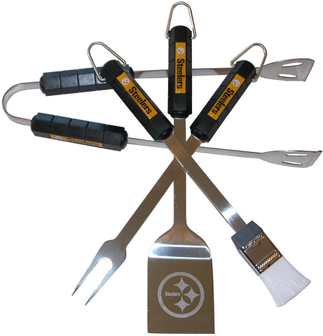 NFL Pittsburgh Steelers 4-Piece Barbecue Set