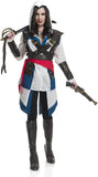 Charades Women's Cutthroat Pirate Girl Costume, As Shown, Small