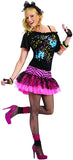 Fun World 80's Pop Party Adult Costume Women's Medium/Large