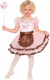 Cupcake Princess Child Costume, Small