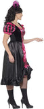 Smiffys Women's Plus Size Wild West Saloon Girl Costume