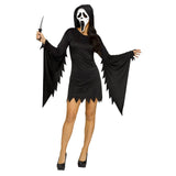 Adult Ghost Face Glamour Costume - Medium/Large