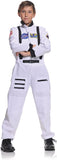 Underwraps Children's Astronaut Costume - White, Large (10-12)