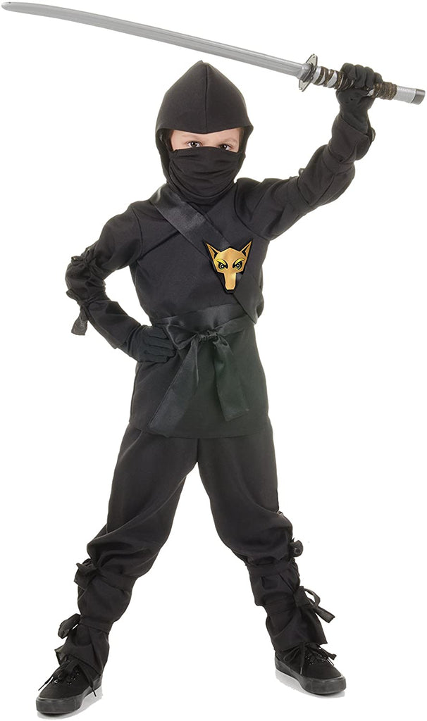 UNDERWRAPS Costumes Children's Black Ninja Costume, X-Large 14-16 Childrens Costume
