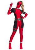 Charades Women's Marvel Lady Deadpool Costume, Small