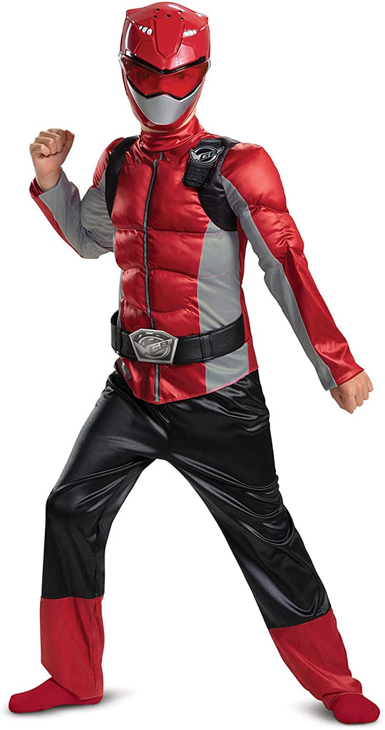 The Power Rangers Beast Morphers Kids Red Ranger Costume