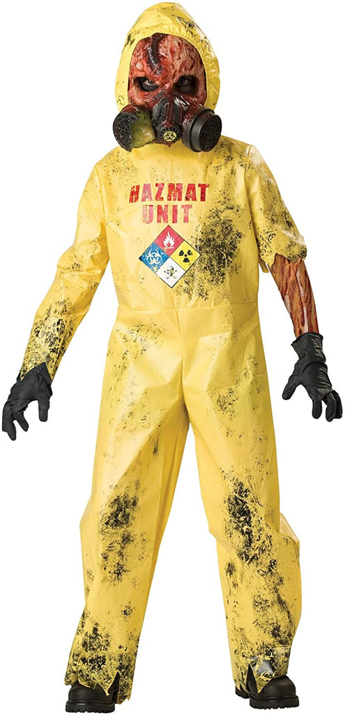 InCharacter Hazmat Hazard Child Costume - Large, Yellow, Large 10