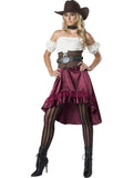InCharacter Women's Western, Black/Red/White/Brown/Multicolor, Large (CF11109L)