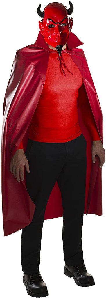 Rubie's Men's Scream Queens Red Devil Mask and Cape Set